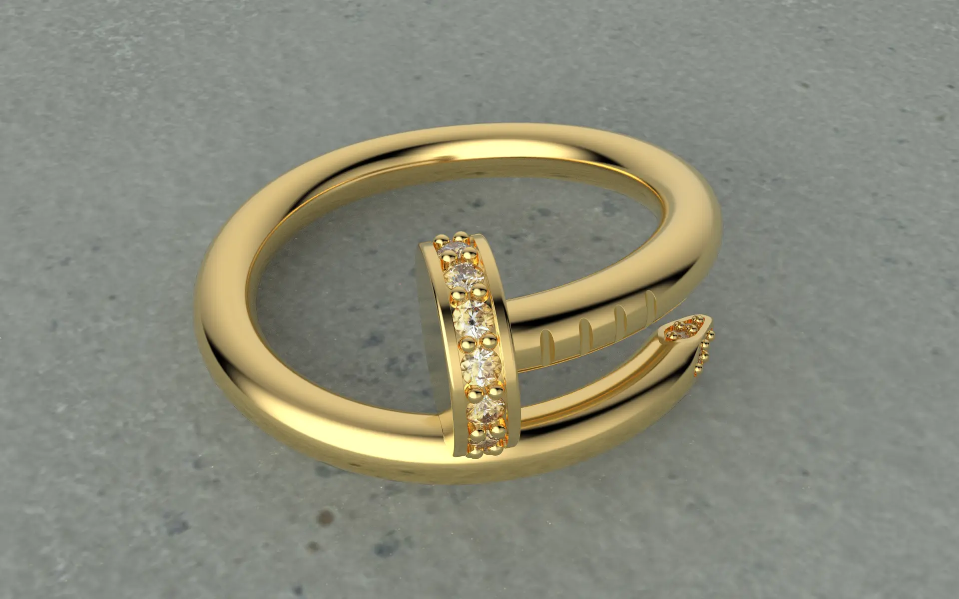 Кольцо Cartier - Juste un Clou de Cartier